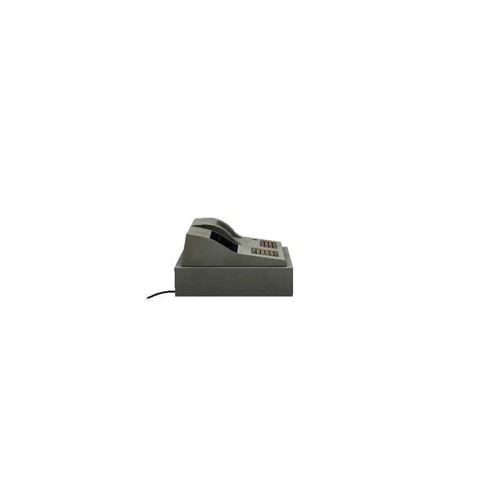 Turntable preview of cashier.p3d