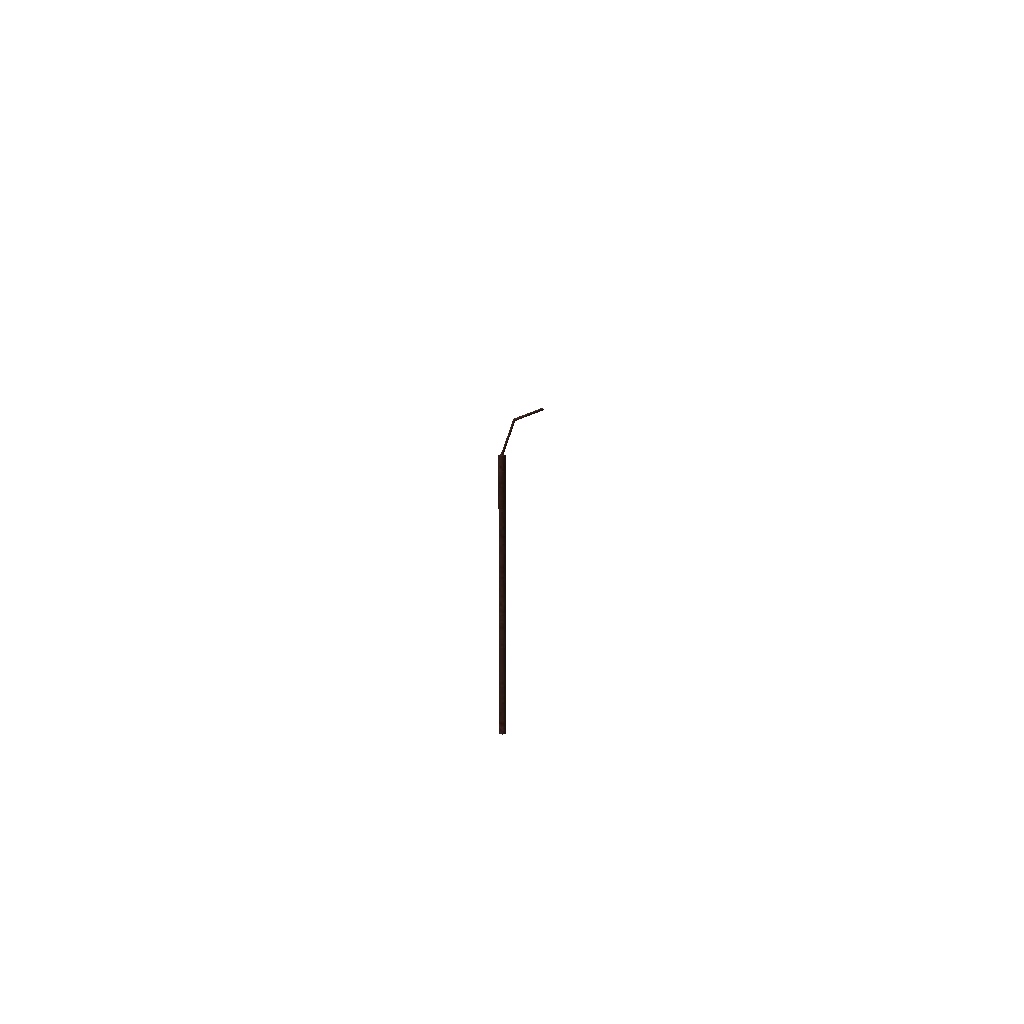 Turntable preview of Wall_Fen2_Pole.p3d