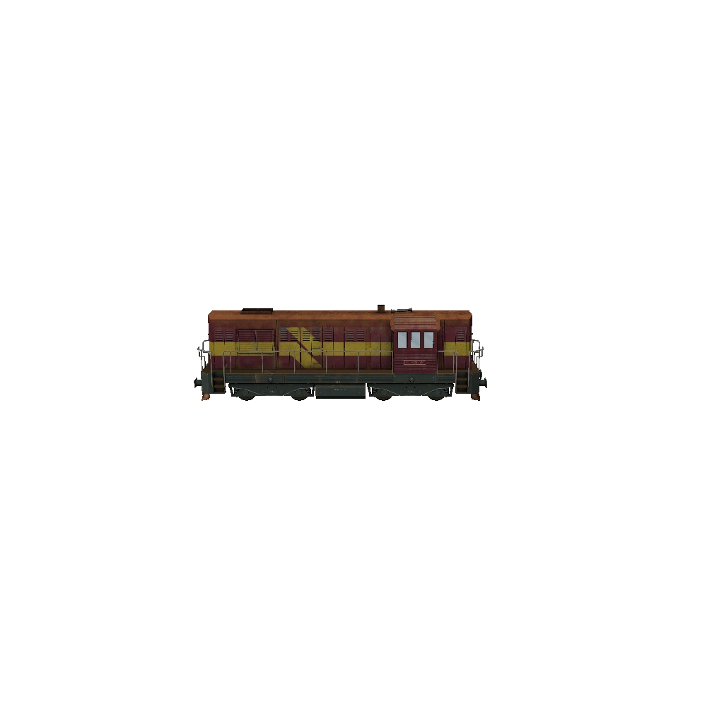 Turntable preview of Train_742_Red.p3d